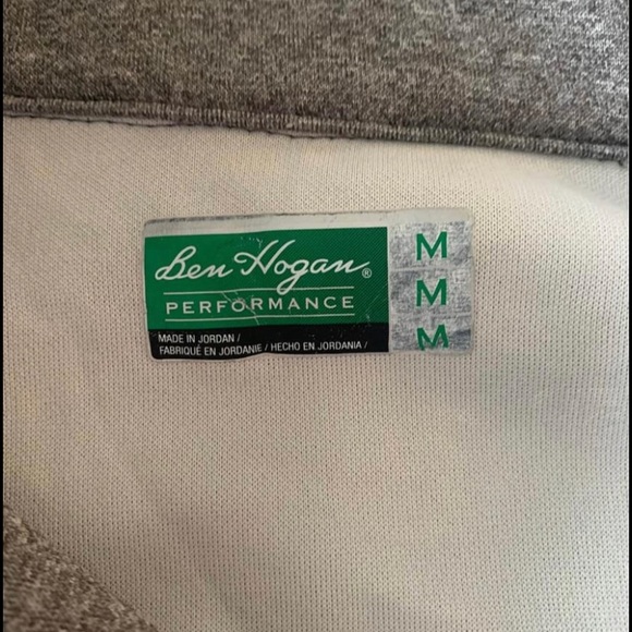 Ben Hogan Golf Light Hoodless Sweater Size Mens Medium - Picture 5 of 5